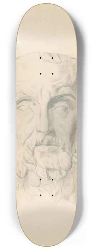 Frantiek Klimkovi - Head study 8.25 inch art skate deck