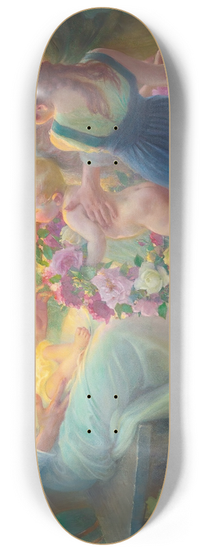 Frantisek Dvorak - Mystic roses 8.25 inch art skate deck
