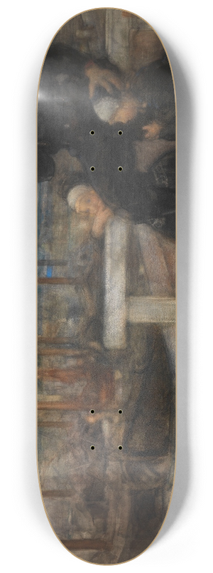 Frantz Charlet - The Widower 8.25 inch art skate deck
