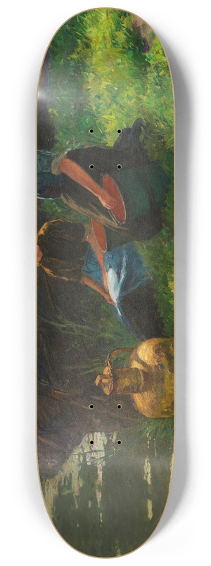 Friedrich Kallmorgen - Sommernachmittag 8.25 inch art skate deck