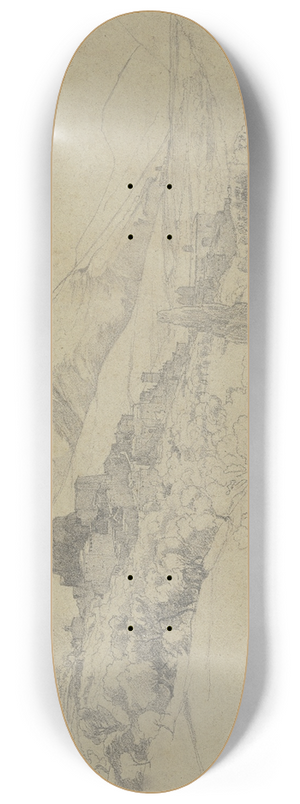 Friedrich Karl Hausmann - View on Subiaco 8.25 inch art skate deck