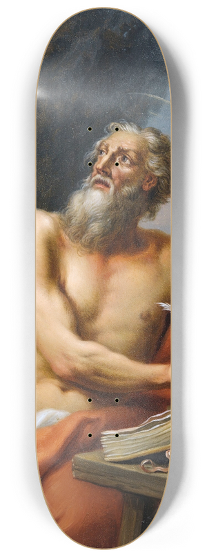 Franz Christoph Janneck - Saint Jerome 8.25 inch art skate deck