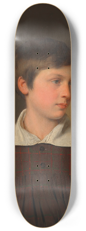 Franz Eybl - August Mllner von Marnau d. J. (Neffe von Rudolf von Arthaber) 8.25 inch art skate deck