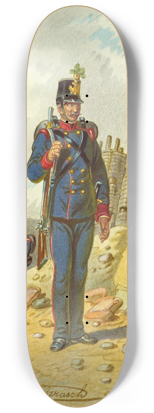 Franz Gerasch - Soldat 1 8.25 inch art skate deck