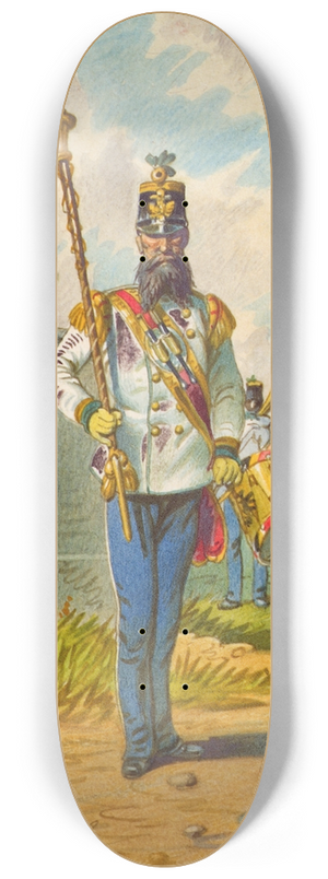 Franz Gerasch - Soldat 2 8.25 inch art skate deck