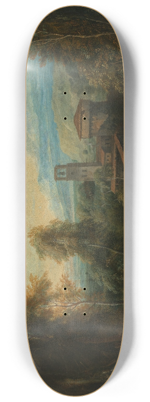 Franz Joachim Beich - Italienische Landschaft 8.25 inch art skate deck