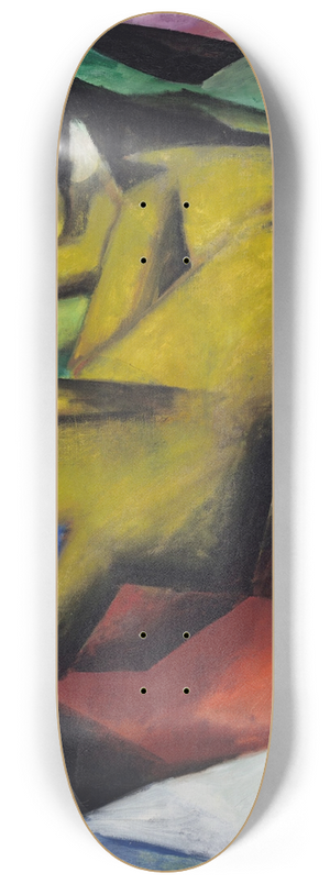 Franz Marc - Tiger 8.25 inch art skate deck