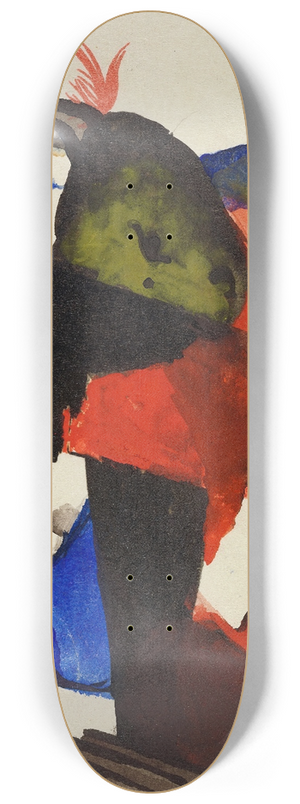 Franz Marc - Two animals 8.25 inch art skate deck