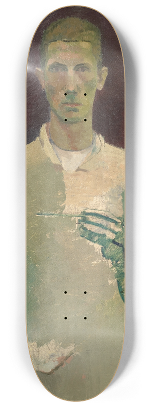 Franz Marent - Self-Portrait With Palette 8.25 inch art skate deck