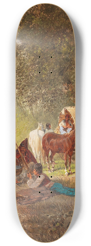 Franz Quaglio - Midday Rest 8.25 inch art skate deck