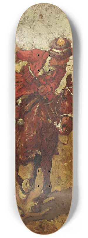 Franz Roubaud - Cossack Horseman 8.25 inch art skate deck