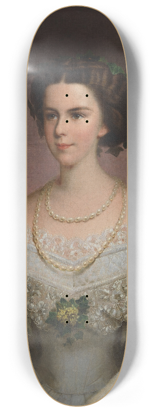 Franz Russ The Elder - Kaiserin Elisabeth 8.25 inch art skate deck