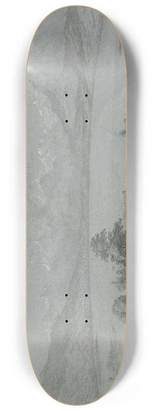 Franz Schtz - Der Sempacher See 8.25 inch art skate deck