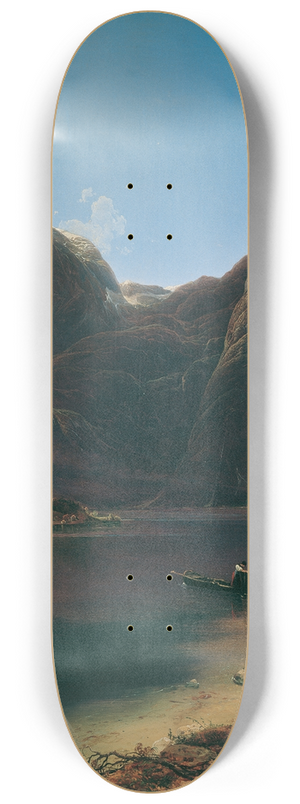 Franz Steinfeld - Der Hallsttter See 8.25 inch art skate deck