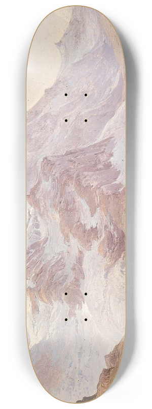 Franz Steinfeld - Huts on a mountain pasture 8.25 inch art skate deck