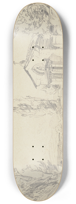 Friedrich Metz - Near Fiesole 8.25 inch art skate deck Friedrich Metz - Near Fiesole 8.25 inch art skate deck