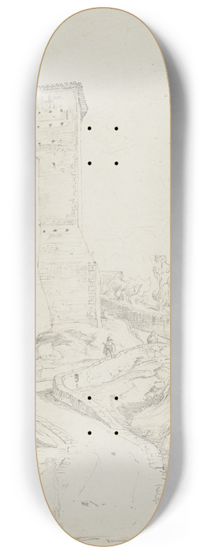 Friedrich Metz - Near Florence 8.25 inch art skate deck Friedrich Metz - Near Florence 8.25 inch art skate deck