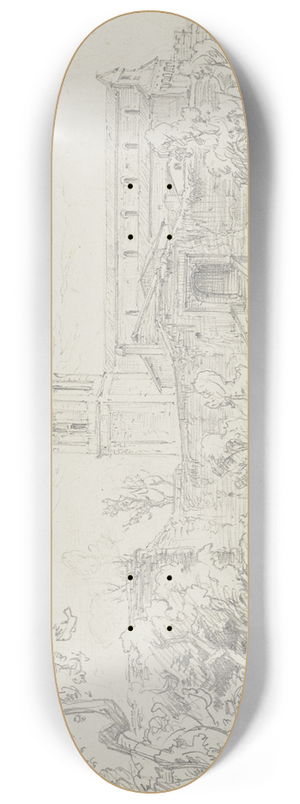 Friedrich Metz - Near Florence 8.25 inch art skate deck