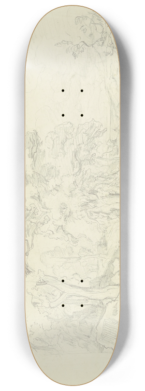 Friedrich Metz - Oak forest 8.25 inch art skate deck