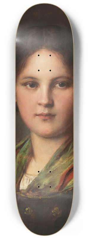 Franz von Defregger - Bauerndirndl 8.25 inch art skate deck