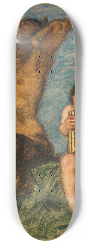 Franz von Stuck - Dissonanz 8.25 inch art skate deck