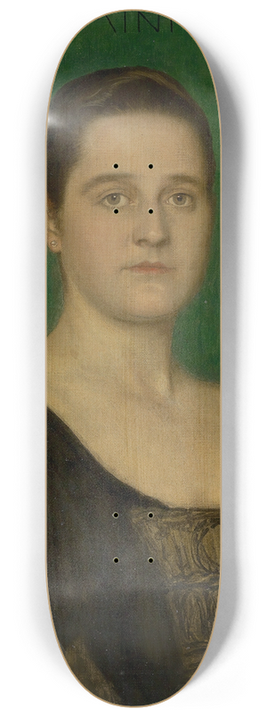 Franz von Stuck - Erna Bohnewand 8.25 inch art skate deck