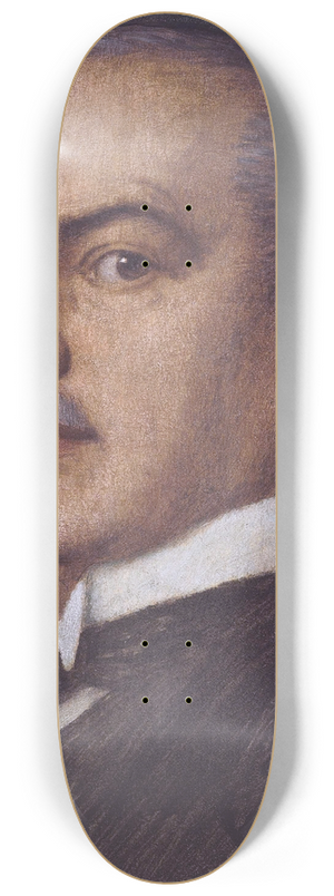 Franz von Stuck - Self-portrait 8.25 inch art skate deck