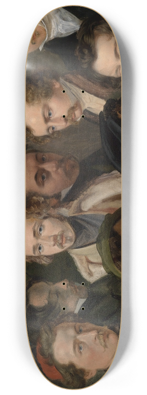 Friedrich Mosbrugger  - Die Kameraden 8.25 inch art skate deck