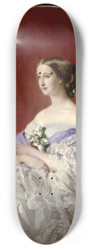 Franz Xaver Winterhalter - Empress Eugnie 8.25 inch art skate deck