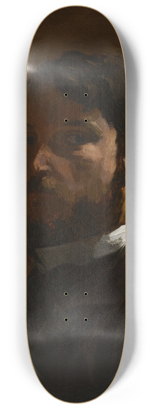 Frdric Bazille - Self-Portrait 8.25 inch art skate deck