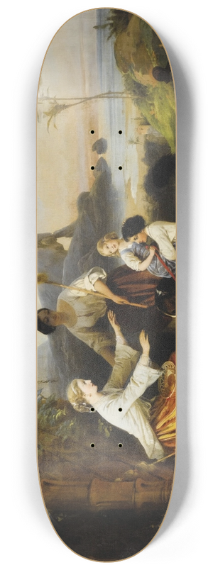 Frdric-Henri Schopin - Lenfance de Paul et Virginie 8.25 inch art skate deck