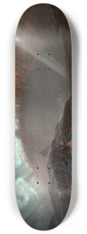 Frederic Edwin Church - Aurora Borealis 8.25 inch art skate deck