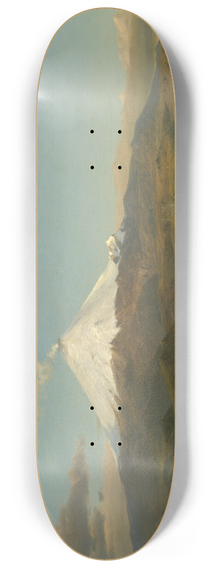 Frederic Edwin Church - Cotopaxi 8.25 inch art skate deck