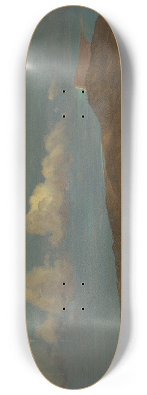 Frederic Edwin Church - Hilly Landscape 8.25 inch art skate deck