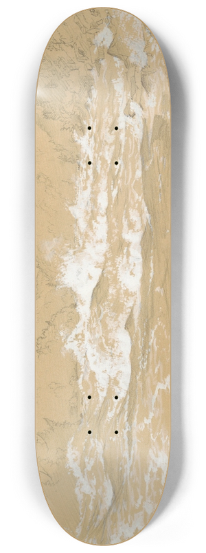 Frederic Edwin Church - Niagara River Gorge 8.25 inch art skate deck