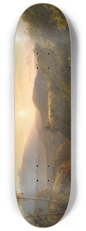 Frederic Edwin Church - Pichincha 8.25 inch art skate deck