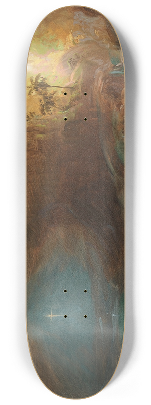 Frederic Edwin Church - Study for Apotheosis to Thomas Cole 8.25 inch art skate deck