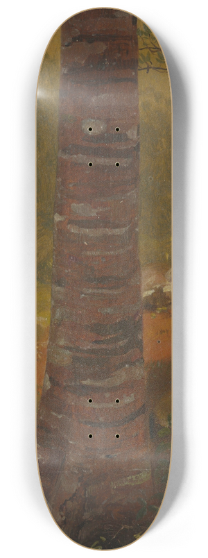 Frederic Edwin Church - Tree trunk 8.25 inch art skate deck