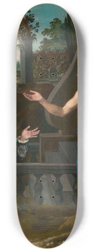 Alessandro Allori - Noli me tangere 8.25 inch art skate deck