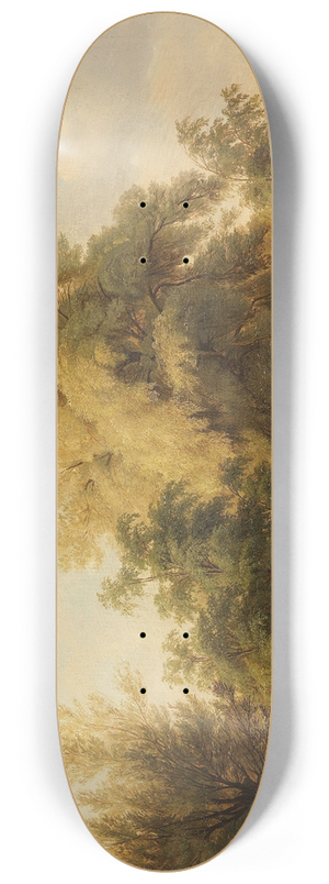 Friedrich Voltz - Khe an der Trnke 8.25 inch art skate deck