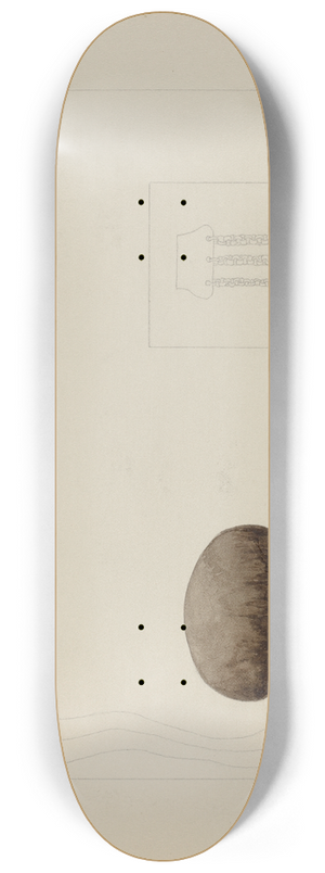 Frederick Jackson - Pinball and Chain 8.25 inch art skate deck