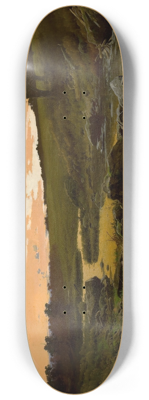 Frederick Judd Waugh - Sunset 8.25 inch art skate deck