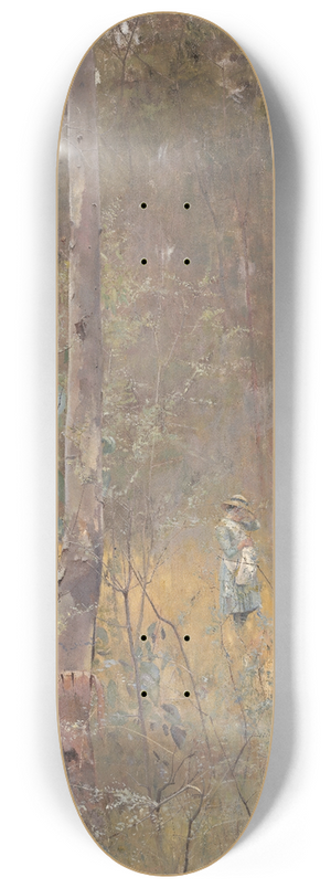 Frederick McCubbin - Lost 8.25 inch art skate deck
