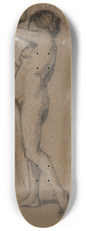 Frederic Leighton - Female nude 8.25 inch art skate deck