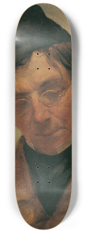 Friedrich von Amerling - Der Bildhauer Pompeo Marchesi 8.25 inch art skate deck