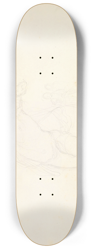 Frederic Leighton - Male Figure Study 8.25 inch art skate deck