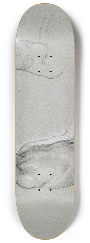 Frederic Leighton - Nude child 8.25 inch art skate deck