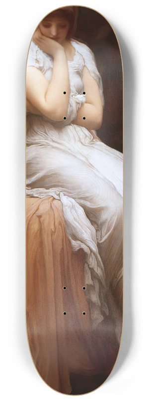 Frederic Leighton - Solitude 8.25 inch art skate deck