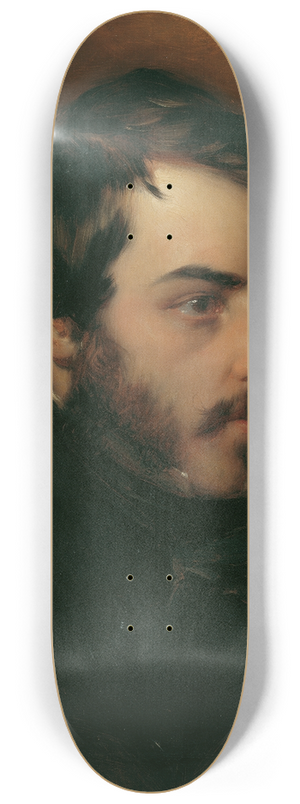 Friedrich von Amerling - Der Maler Karl von Pausinger 8.25 inch art skate deck