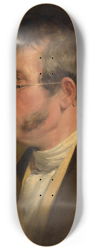 Friedrich von Amerling - Franz Xaver Amerling (Vater des Knstlers) 8.25 inch art skate deck